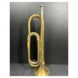 WWI 1918 US Navy Bugle F Millard