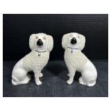 Staffordshire Poodle Confetti Figures
