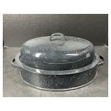 Black Graniteware Roaster