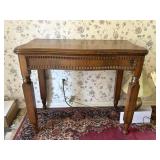 Antique Wooden Hall Table