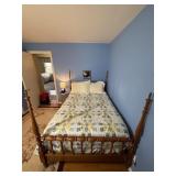 Traditional Wood Full Size Bed Frame