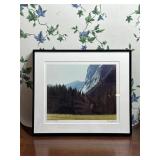 Mountain Base Framed Picture