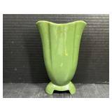 Red Wing Green Vase