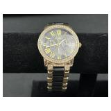 XOXO Gold Tone Roman Dial Watch