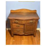 Vintage Oak Washstand