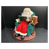 Animated Santa Reading Decoration