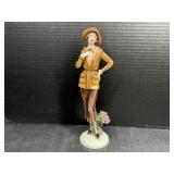 Vintage Woman Figure Statue