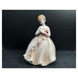 Napcoware Lady Figure Vase