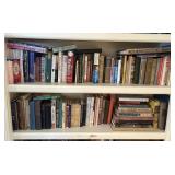 Shelves of Books Abe Lincoln, History, and More