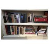 Shelves of Books Abe Lincoln, Cook Books, and