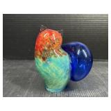 Glass Cat Statue