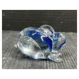 Blue Rabbit Paper Weight
