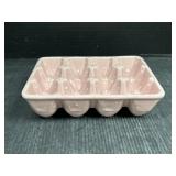 Ceramic Pink Polka Dot Egg Carton