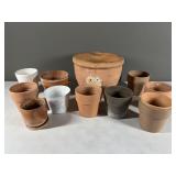 Terra-cotta pots