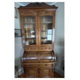 Eastlake Style Cylinder Secretary Desk