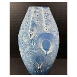 Blue and white vase