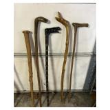5 Walking Sticks