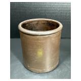 Vintage Brown Stoneware Crock