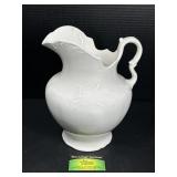 Vintage Ironstone China White Pitcher