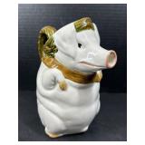 Ceramic Pig Pitcher