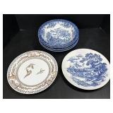 Ceramic plates and bowls