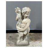 Concrete Cupid Statue