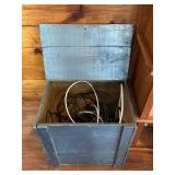 Wooden Storage Box of Power Cords