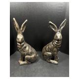 2 Bunny Decor Pieces