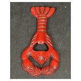 7" Lobster Bottle Opener cast iron