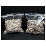 2 Bags Of Seashells