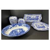 Spode Blue Italian Bowls & Serving Pieces