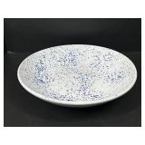 CMG Portugal Blue Splatter Ceramic Serving Bowl