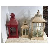 3 Decorative Bird Houses