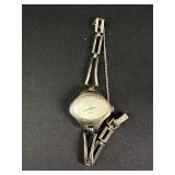Saks 5th Ave Sterling Silver 17J Incabloc Watch