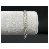 Sterling Silver Link Bracelet