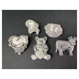 Birds and blooms brooches and more