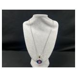 Chicago Cubs Charm Pendant Necklace