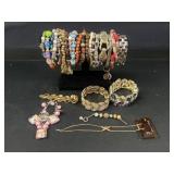 Beaded necklaces and more