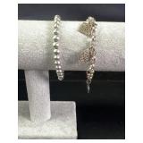 Sterling Silver Bead & Charm Bracelets
