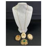 Vintage West Germany costume jewelry