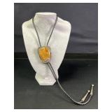 Southwestern Style Bolo Tie Jasper Stone, SS?