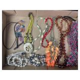 Beaded necklaces and bracelets