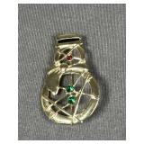 Eisenberg Ice Snowman Brooch