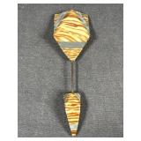 1940s Celluloid Womans Stick Pin Brooch