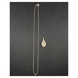 12k black hills gold double sided pendant