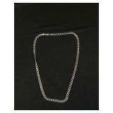 Sterling Silver Curb Chain Necklace