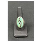 Sterling Silver Zuni Inlay Ring