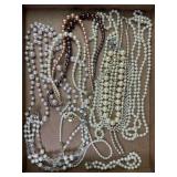 Pearl like necklaces