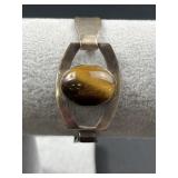 Sterling Silver Israel Tigers Eye bracelet