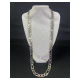 Sterling Silver Figaro Chain Necklace